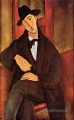 portrait de mario varvogli Amedeo Modigliani